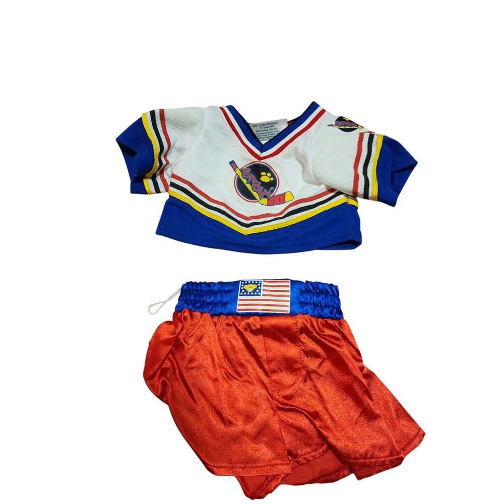 Build a Bear Hockey Jersey Boxing Shorts